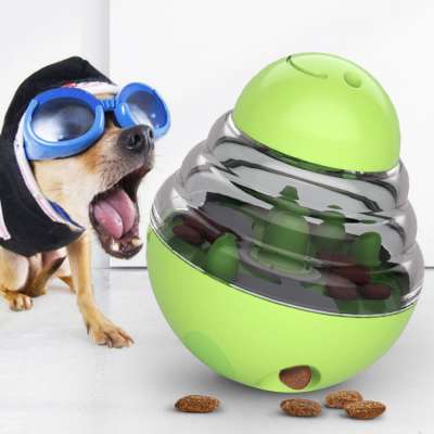 Manufacturer Custom Slow Feeder Pet Dog Iq Ball Toys Interactive Food Treat Dispensing Leakage Ball  Non-toxic Durable Pet Toy